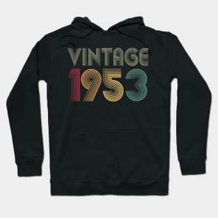 67th Birthday 1953 Gift Vintage Classic Hoodie